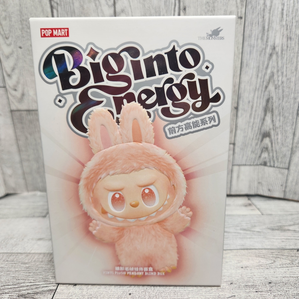 Pop Mart LaBuBu Big Into Energy New In Box Opened Not Used.  Perfect Condition